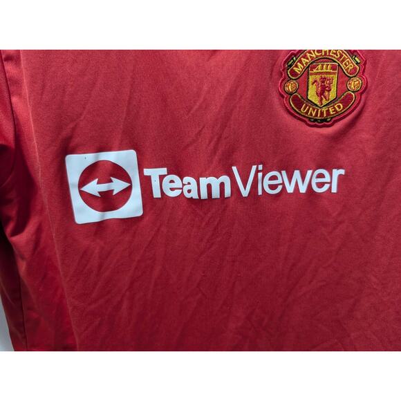 Manchester United Red Youth L Jersey Soccer Fan Ronald #7 - Picture 4 of 9